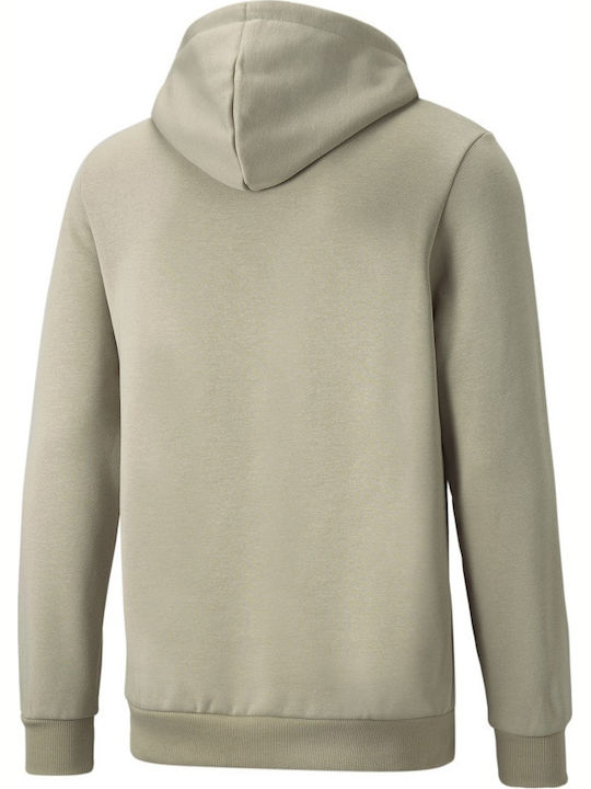 PUMA Big Logo Φούτερ Γκρι με Κουκούλα