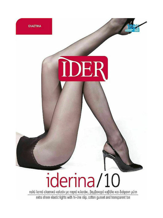 IDER Iderina Women's Pantyhose Sheer 10 Den Tropical