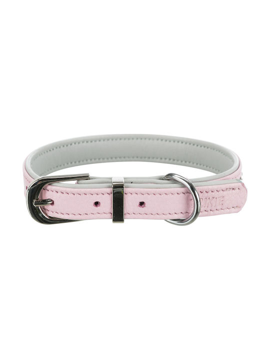 Trixie Active Comfort Dog Collar in Pink color Collar with Rhinestones XS/S 20-24cm/12mm Small / XSmall