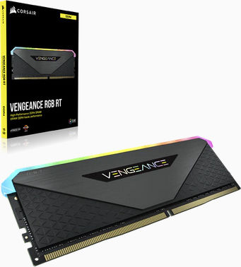 Corsair Vengeance RGB RT 64GB DDR4 RAM cu 2 module (2x32GB) și