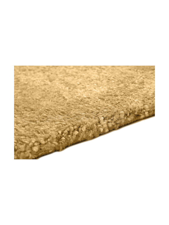 Beauty Home 9617 Rug Round Shaggy Yellow