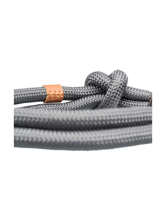 Trixie Be Nordic Dog Collar in Gray color Collar Large/Extra Large 55cm/13mm Dark Large / XLarge