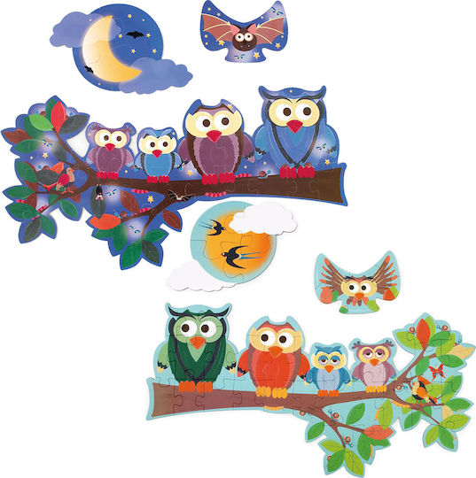Kids Puzzle Owls 39pcs Scratch Europe