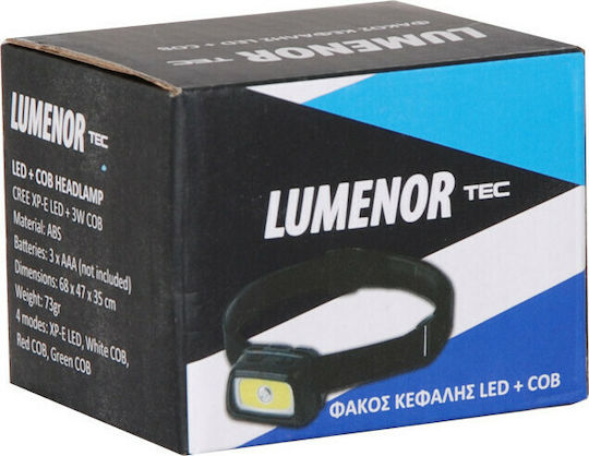 Lumenor Φακός Κεφαλής LED XP-E