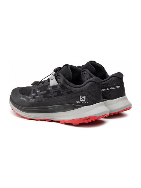Ultra Glide Herren Sportschuhe Trail Running Black / Alloy / Goji Berry