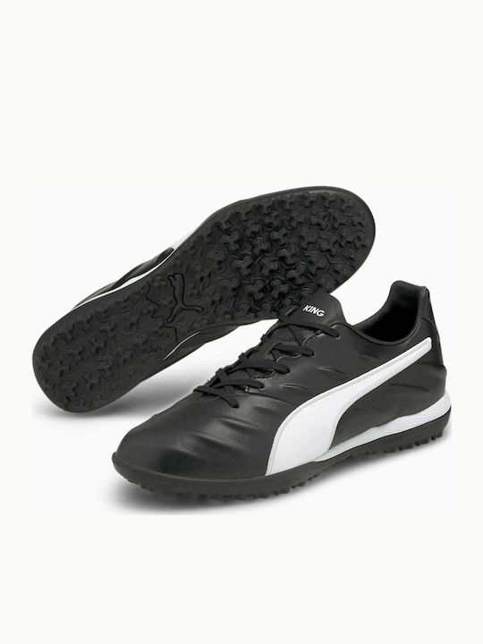 PUMA King Pro 21 Fußballschuhe mit geformten Stollen Schwarz