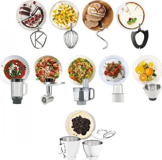 Kenwood Titanium Chef Baker Standmixer 1200W 7Es
