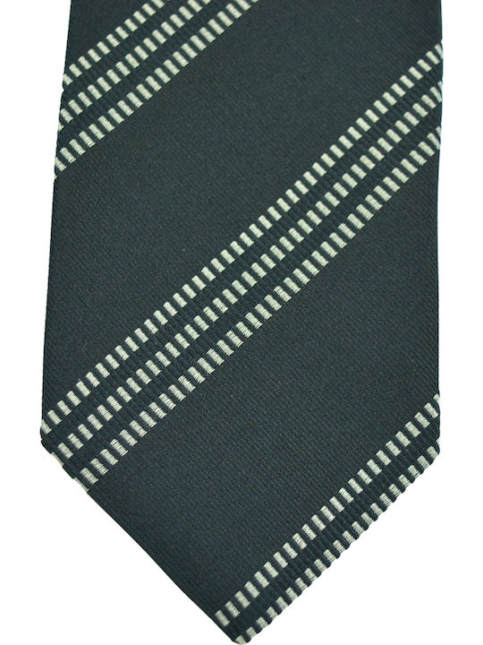 Hugo Boss Cravată pentru Bărbați Mătase Tipărit Antracit / Albastru