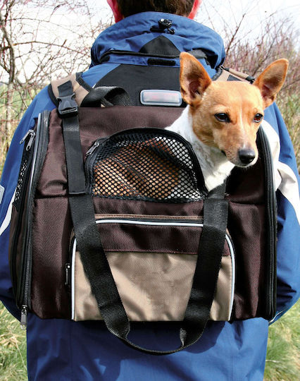 Trixie Shiva Dog/Cat Carrying Brown Backpack L41xW21xH30cm