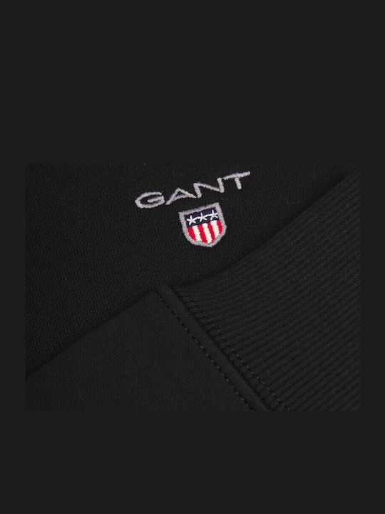 Sweatshirt with Hood Black
