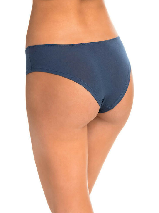 Cheeky Γυναικεία Slip 2Pack Blue/Purple