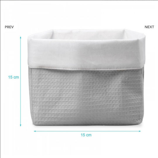 Kiokids Waffle Square Gray 1Stück