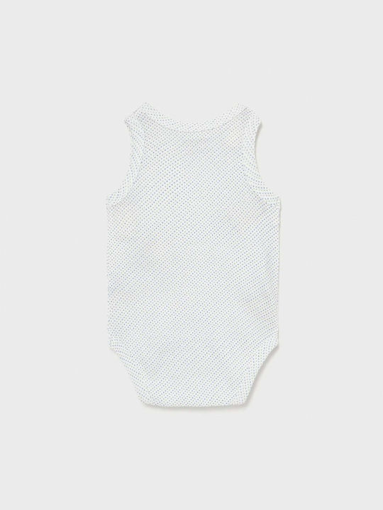 Mayoral Baby Bodysuit Underwear Set Sleeveless White