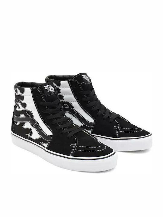 Sk8-Hi Flame Boots Black