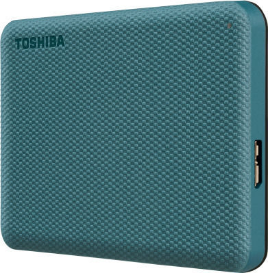 Toshiba Canvio Advance 2020 USB 3.2 Εξωτερικός HDD 4TB 2.5" Πράσινο