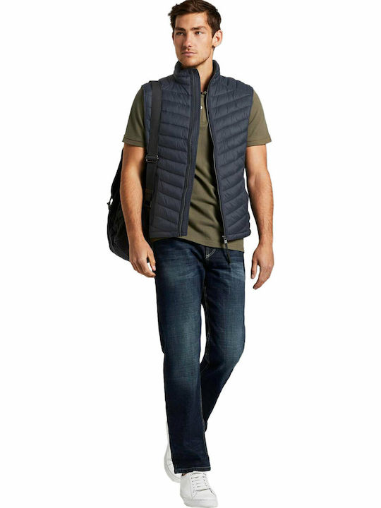 Sleeveless Jacket Puffer Sky Captain Blue
