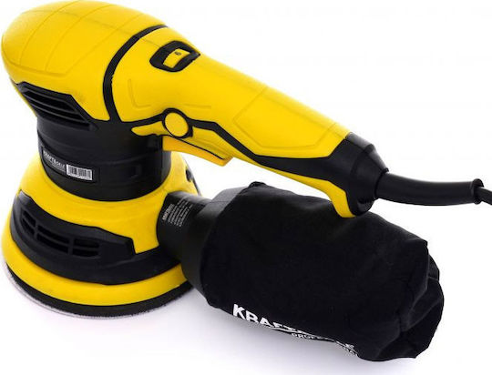 Kraft & Dele KD1695-Y Έκκεντρο Τριβείο 125mm Ρεύματος 1200W με Ρύθμιση Ταχύτητας και με Σύστημα Αναρρόφησης