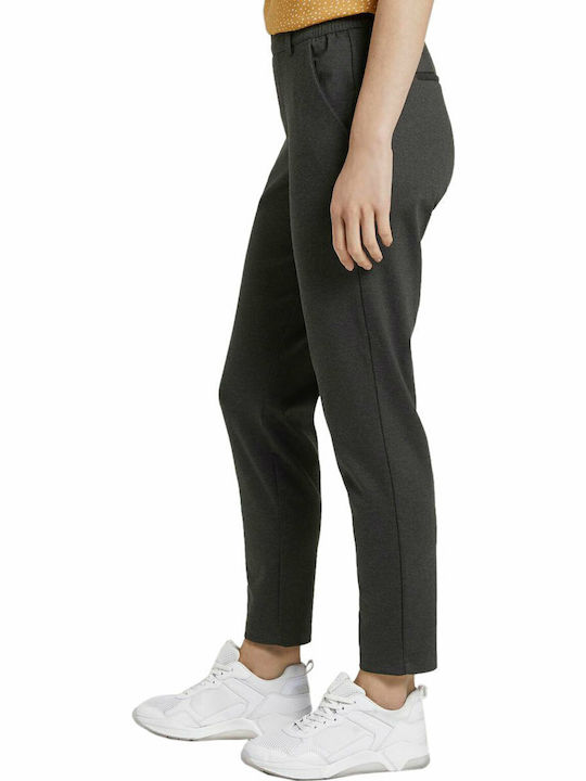 Damen Stoff Hose Shale Grey Melange