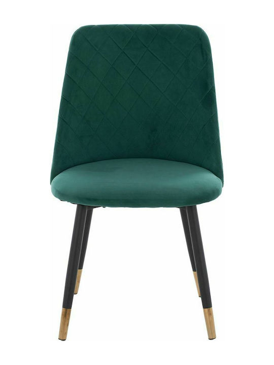 Dining Room Velvet Chair Cypress 48x49x87cm