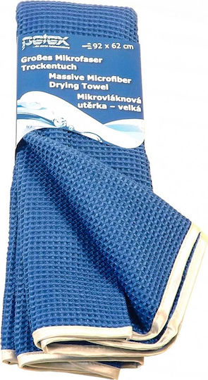 Petex Cloth Microfiber Drying for Body Car Blue 92x62cm