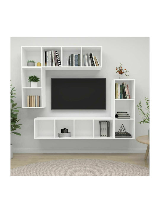 Wohnzimmer TV-Einheit Weiß L37xB37xH142.5cm