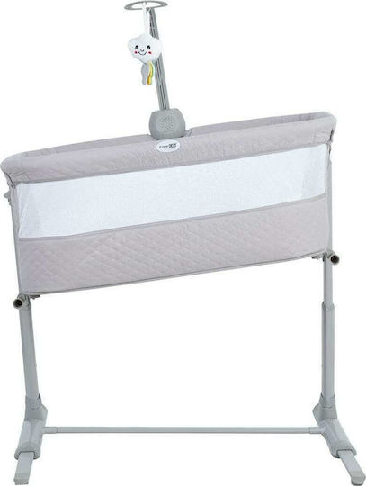 FreeOn Cradle Dream with Side Opening and Wheels Grey