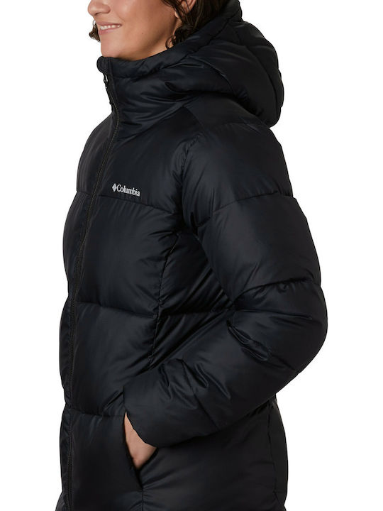 Puffect Mid Κοντό Γυναικείο Puffer Μπουφάν για Χειμώνα Μαύρο