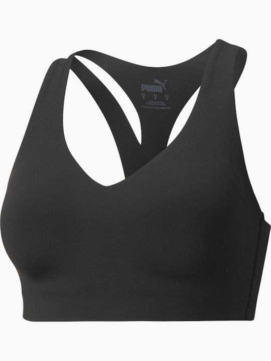 Femei Atletic Sutien sport Negru cu umplutură