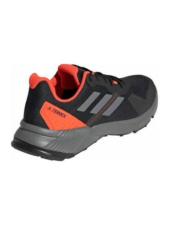 Terrex Soulstride Bărbați Pantofi sport Trail Running Core Black / Grey Four / Solar Red
