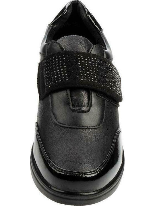 Amina Ανατομικά Γυναικεία Slip-On Μαύρα