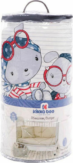 Kikka Boo Love Rome Bettumrandungen Klassisch Innerhalb Weiß 35x180cm