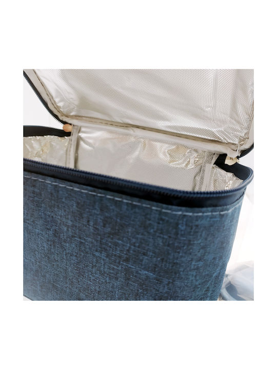 Estia Plastic Lunch Box Blue 1400ml