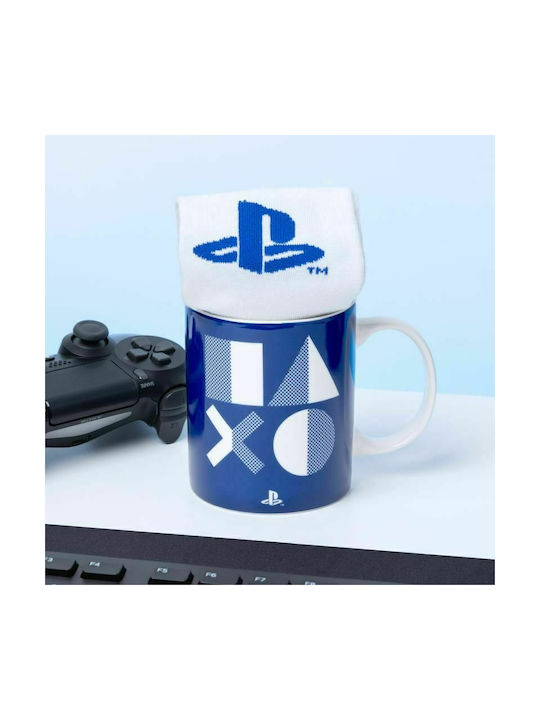 Paladone Playstation Κούπα Κεραμική Μπλε