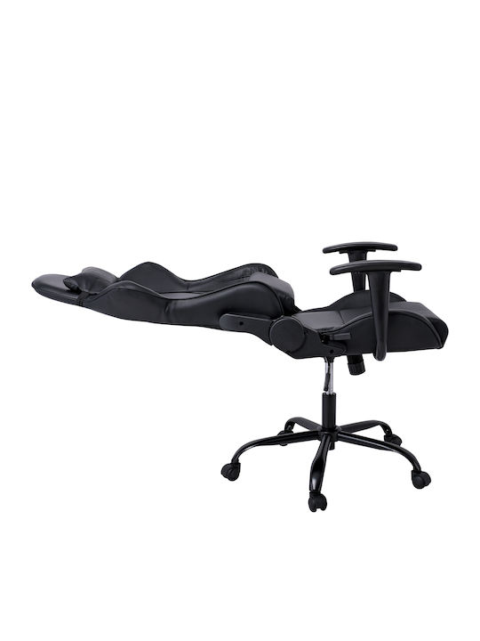 Woodwell BF8350 Καρέκλα Gaming Δερματίνης Μαύρη