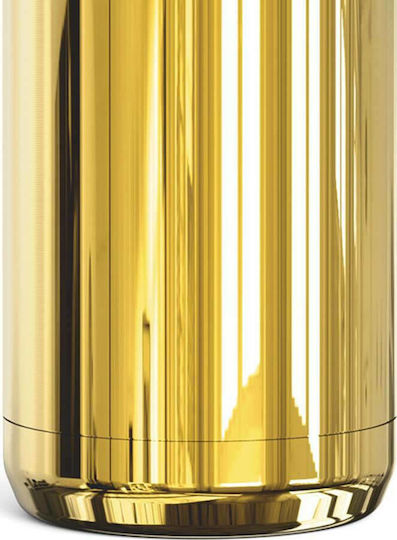 Quokka Steel Solid Sticlă Termos Oțel inoxidabil Fără BPA 630ml Auriu cu Mustiuc