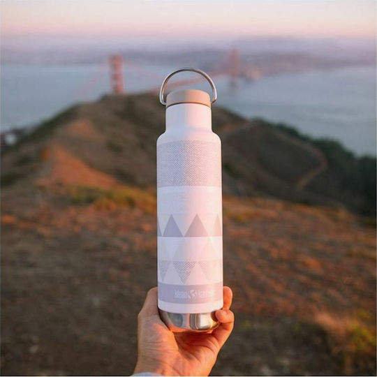 Klean Kanteen Insulated Μπουκάλι Θερμός Ανοξείδωτο BPA Free 590ml Μπεζ