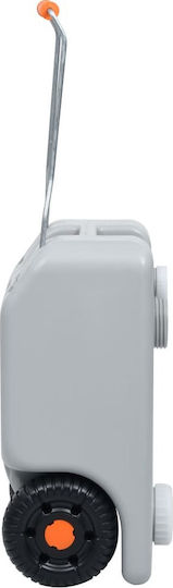 vidaXL 30132 Πλαστικό Μπιτόνι Νερού με Ρόδες 25lt