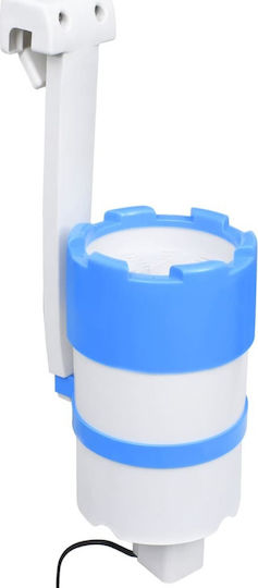 vidaXL Скръгъл Басейн PVC 1700л 350x90см Сив