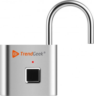 TrendGeek Padlock Brass With Fingerprint 45mm 1pcs