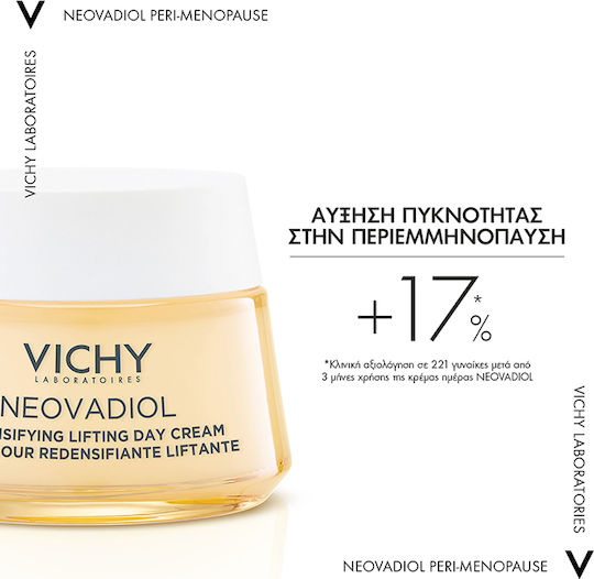 Vichy Neovadiol Peri-Menopause Αντιγηραντική Κρέμα Προσώπου Ημέρας για Κανονικές/Μικτές Επιδερμίδες με Υαλουρονικό Οξύ 50ml