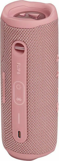 JBL Flip 6 Waterproof Bluetooth Speaker 30W with Battery Life up to 12 hours Pink