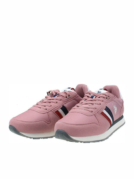 U.S. Polo Assn. Kids Sneakers Pink