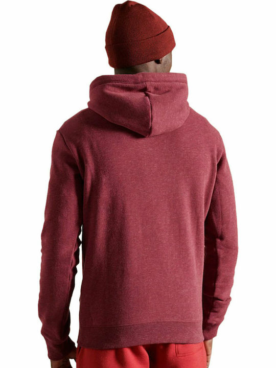 Superdry Vintage Sweatshirt with Hood Rhubarb Marl