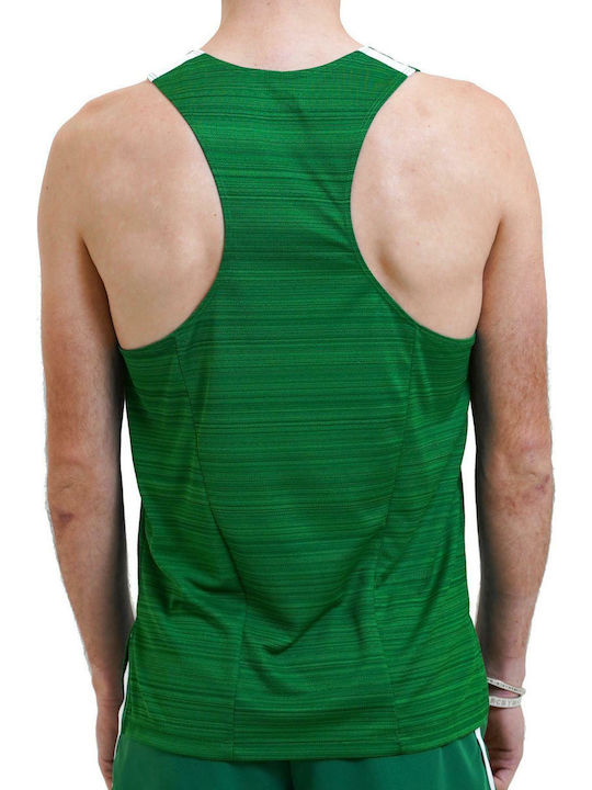 Nike Miler Singlet Herren Sportliches Ärmelloses Shirt Dri-Fit Grün