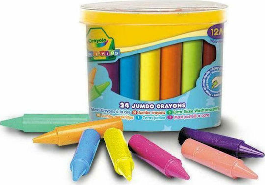 Crayola Mini Kids Σετ Κηρομπογιές 24τμχ