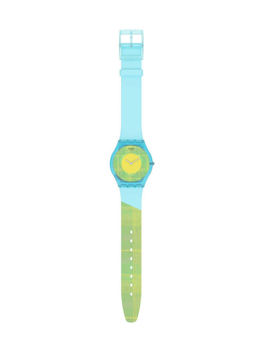 Swatch Aci Madras Watch with Battery Mechanism Swatch Aci Madras Watch with Battery Mechanism