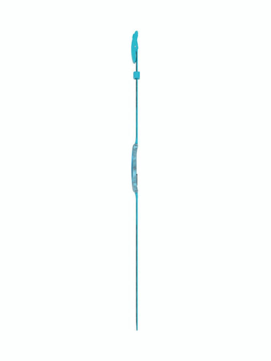 Swatch Sari Madras Γυναικείο Ρολόι 34mm Μπαταρίας με Μπλε Καουτσούκ Λουράκι