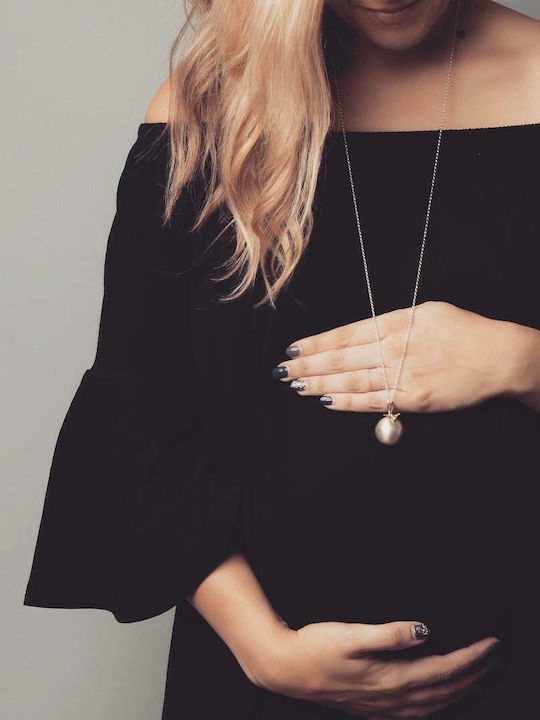 Babylonia Bola Elephant Charm Εγκυμοσύνης Μαύρο