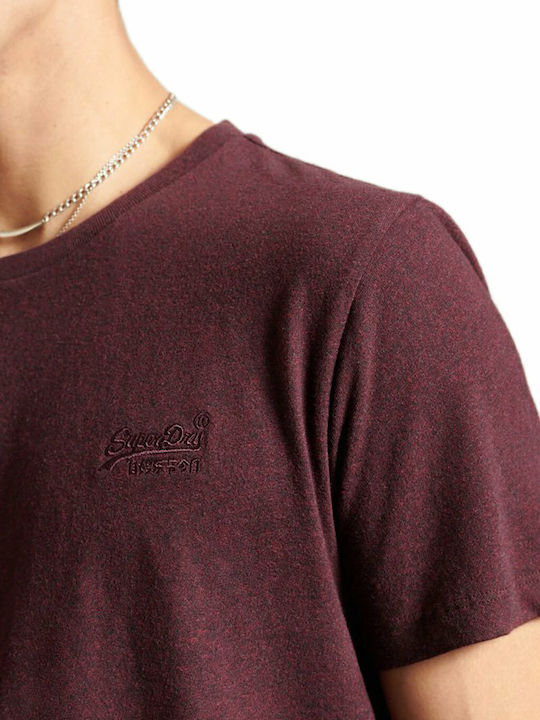 T-shirt Deepest Burgundy Grit