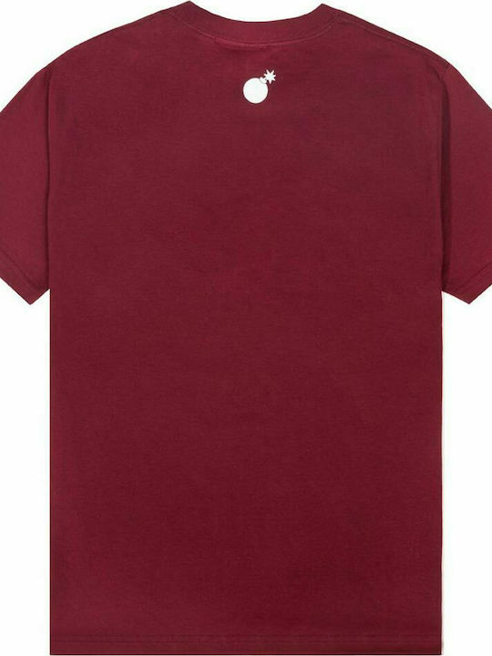 The Hundreds No More Years T21F101031 T-shirt Burgundy